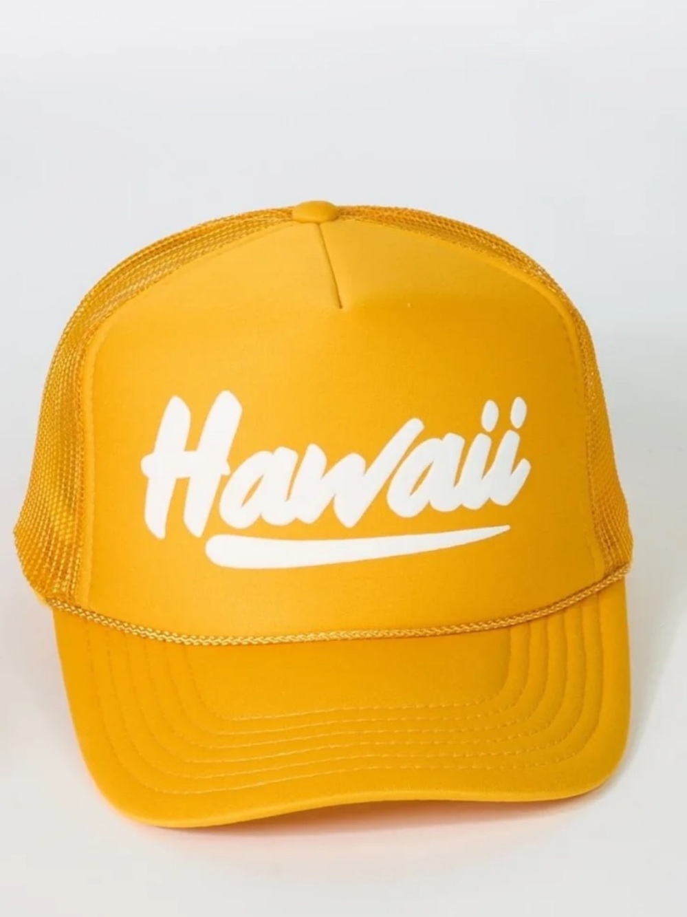 Yellow Hawaii Trucker Hat